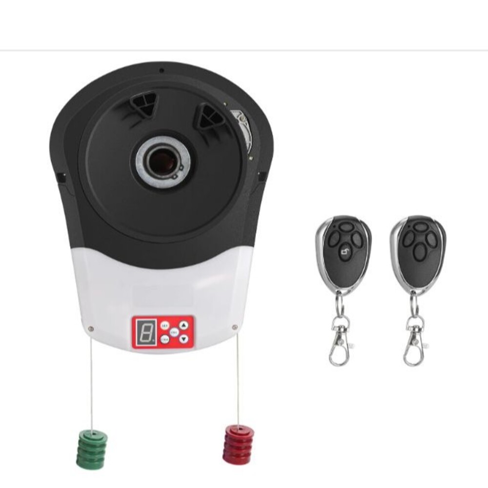 Automatic Garage Roller Door Opener 100W Motor 800N Lift Force 2 Remotes